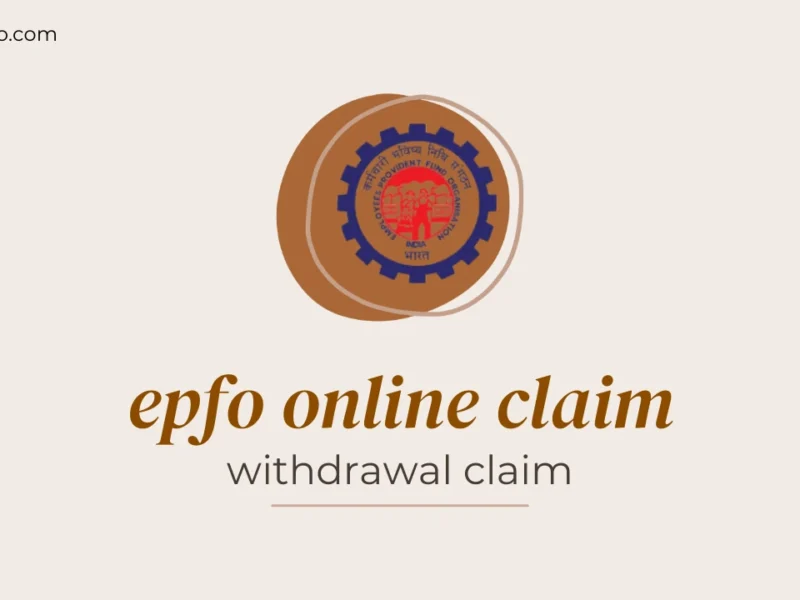 epfo online claim