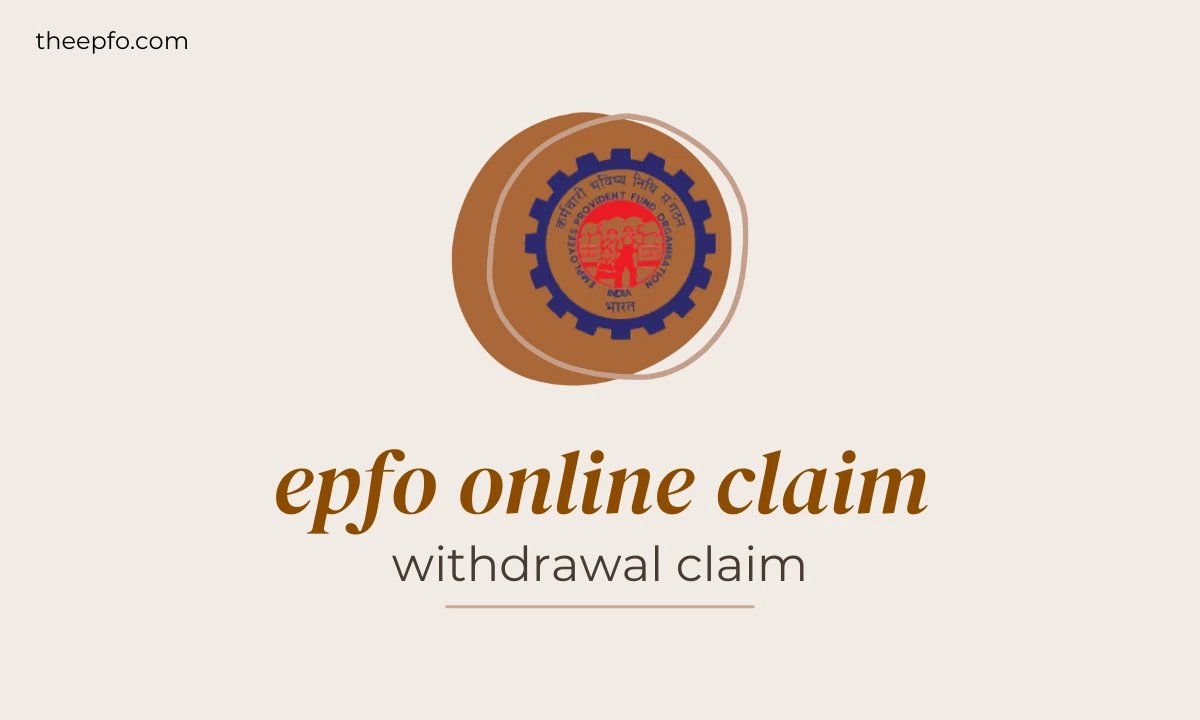 epfo online claim